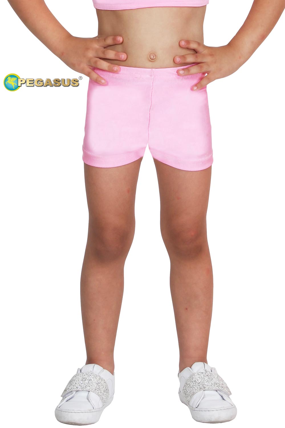 SHORT DANZA LYCRA ROSA BABY